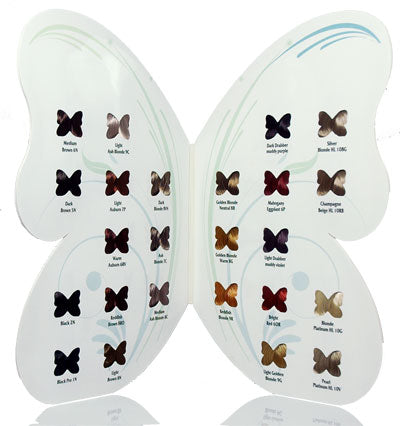 EcoColors Professional Hair Colors Swatch