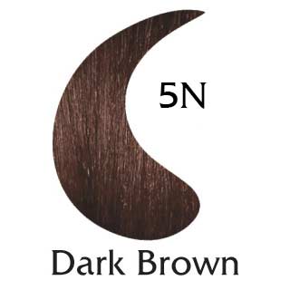 5n Color Code Dark Brown 5N Permanent Natural Hair Color Kit 4oz – EcoColors Hair Color