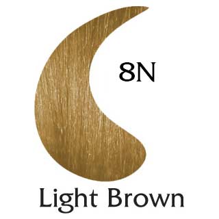 8N Light Brown , EcoColors Permanent Natural Base Hair Color, ppd free. - EcoColors Organics | Natural Hair Colors Kits
