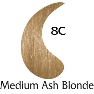 8C Medium Ash Blonde , EcoColors Permanent Natural Base Hair Color, ppd free. - EcoColors Organics | Natural Hair Colors Kits