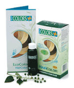 EcoColors at-home permanent natural hair color Kits
